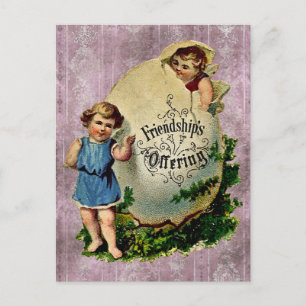 Vintage Ostern Postkarte