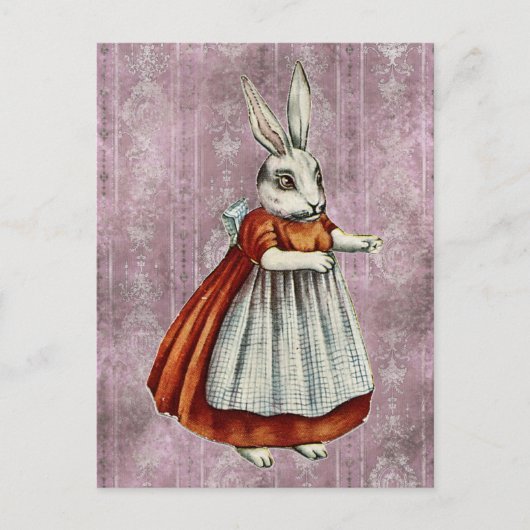 Vintage Ostern Postkarte (Vorderseite)