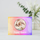 Vintage Ostern Postkarte (Stehend Vorderseite)