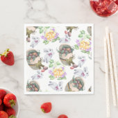 Vintage Ostern Serviette (Beispiel)