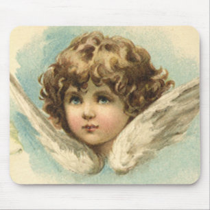 Vintage Ostern, viktorianische Lilienblumen und En Mousepad