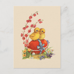 Vintage Osterpostkarte Feiertagspostkarte