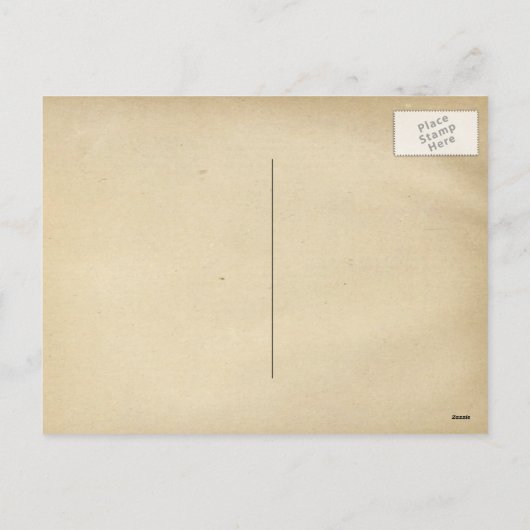 Vintage Osterpostkarte Feiertagspostkarte (Rückseite)