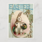 Vintage Osterpostkarte Postkarte (Vorderseite)