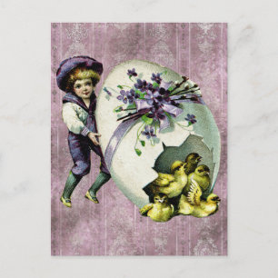 Vintage Osterpostkarte Postkarte