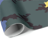 Vintage Österreich Alpen Reisen Geschenkpapier (Rolleneckpunkt)