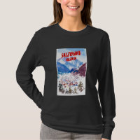 Vintage Österreich Schneeberge Salzburg Reise Souv