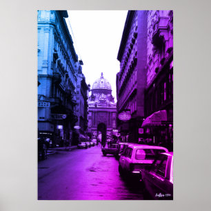 Vintage Österreich Wien Kaiserpalast Poster