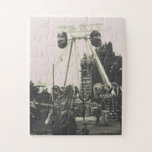 Vintage Österreich Wien Prater Vergnügungspark Puzzle