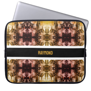 Vintage Österreich Wien Rathaus Rathaus Laptopschutzhülle