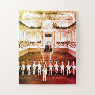 Vintage Österreich Wien Spanische Courbette Puzzle
