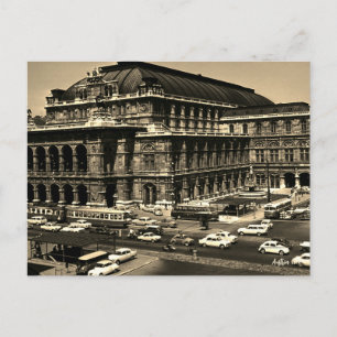 Vintage Österreich Wien Staatsoper Oper Postkarte
