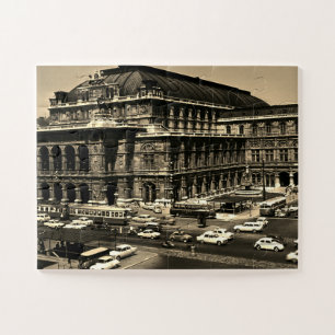 Vintage Österreich Wien Staatsoper Oper Puzzle