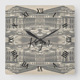 Vintage Österreich Wiener Staatsoper große Uhr