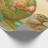 Vintage Ostersammlung Geschenkpapier (Ecke)