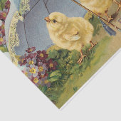 Vintage Osterschlösser und Umbrella-Decoupage Seidenpapier (Ausschnitt)