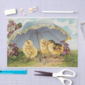Vintage Osterschlösser und Umbrella-Decoupage Seidenpapier (Handwerk)
