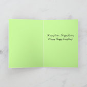 Vintage Ostersonnkarte Feiertagskarte (Innenseite)