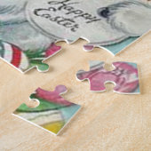 Vintage Ostersonnkarte Puzzle (Seite)