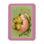 Vintage Osterstäbchen Magnet (Vertikal)