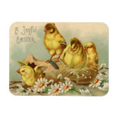 Vintage Osterstäbchen Magnet (Horizontal)