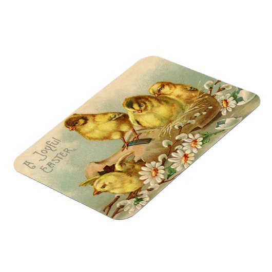 Vintage Osterstäbchen Magnet (Linke Seite)