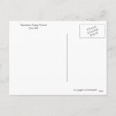 Vintage Osterwünsche 1906 Feiertagspostkarte (Rückseite)