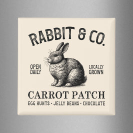 Vintage Osthase Magnet