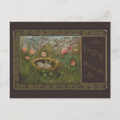 Vintage OSTKARTE Feiertagspostkarte (Vorderseite)