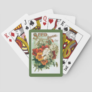 Vintage-Ostman-Katalogcover-Artwork, 1897 Spielkarten