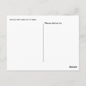 Vintage Oulu Finnland Finlande Tourismus Postkarte (Rückseite)