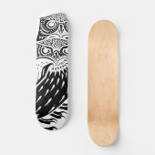 Vintage Owls Skateboard (Vorderseite)