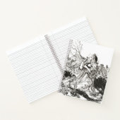 Vintage Oz Art Nouveau Goddess "Polychrome" Notizblock (Innenseite)