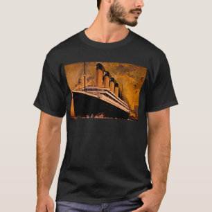 Vintage-Ozeandampfer T-Shirt