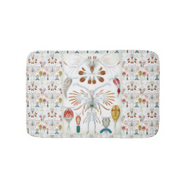 Vintage Ozeantiere, Copepoda von Ernst Haeckel Badematte