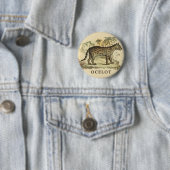 Vintage-Ozelot Button (Beispiel)