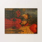 Vintage Paar zum Valentinstag Puzzle (Horizontal)