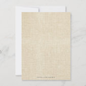 Vintage Paare GRILLEN Kinderdusche Einladungen (Rückseite)