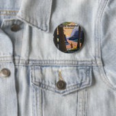 Vintage Pacific Northwest Reiseplakat 1925 Zug Button (Beispiel)