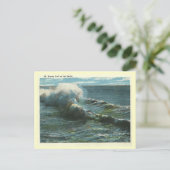 Vintage Pacific Surf Postkarte (Stehend Vorderseite)