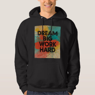 Vintage Paint Splash Motivations Hoodie