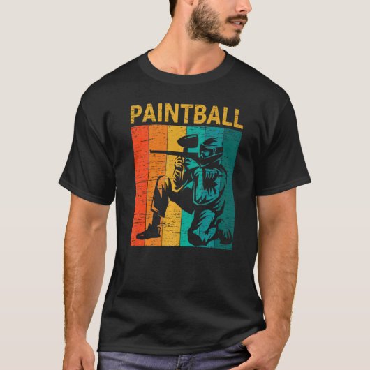 Vintage Paintball T-Shirt (Vorderseite)