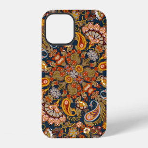 Vintage-Paisley-Bandana-Druck, Seidenschal oder iPhone 12 Hülle