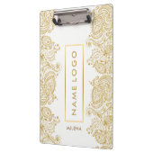 Vintage Paisley Lace Klemmbrett (Links)