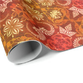 Vintage Paisley Latte Art Geschenkpapier (Rolleneckpunkt)