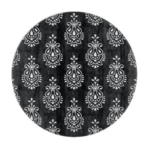 Vintage-Paisley, nahtloses elegantes Muster. Schneidebrett