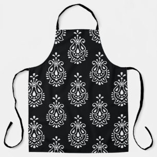 Vintage-Paisleymuster, nahtloses elegantes Muster. Schürze