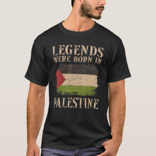 Vintage palästinensische Flagge Palästina T-Shirt