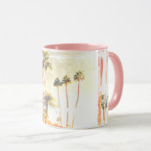 Vintage Palm Springs-Tasse Tasse (VorderseiteRechts)