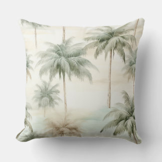 Vintage-Palmbaum-Wurfkissen Kissen